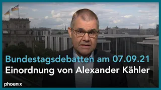 Bundestag am 07.09.21: Einordnung von Alexander Kähler