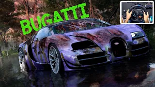 Rebuilding 1000 HP Bugatti Veyron - Forza Horizon 5 - Logitech G29 Gameplay