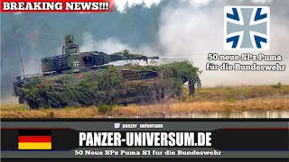Bundeswehr erhält 50 neue SPz Puma S1 - Litauen bestellt 120 GTK Boxer Vilkas - Breaking News