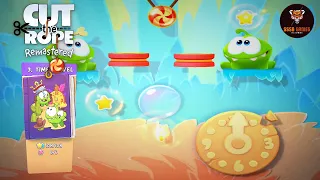 Cut the Rope Remastered: Level 3-11 Yellow+Blue Stars Gameplay #Shorts