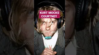 Kurt Cobain Mocks Fan While Courtney Love reads Negative PRESS about her #nirvana #shorts