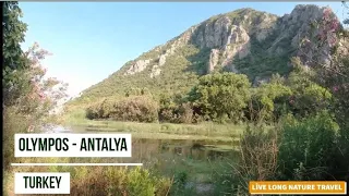 Olimpos, Adrasan, Çıralı Plajı , Antalya Türkiye Gezi Rehberi  _ 1 Bölüm