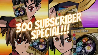 Bakugan Battle Brawlers Battle Royal VS Dan, Shun and Masquerade! 300 Subs Special!