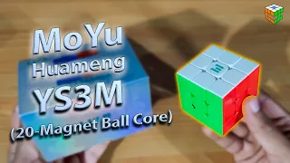 Unboxing || MoYu HuaMeng YS3M (20 Magnets Ball Core)(In Hindi) @MoYuCubeYongJun