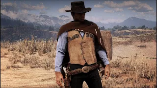 Red Dead Redemption 2 - The Man With No Name Brutal QuickDraw's and Duels!