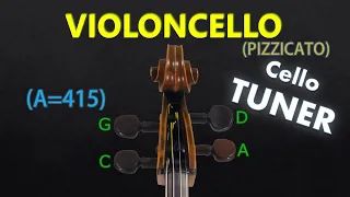 Cello Tuner - Standard Tuning (Pizzicato) (A=415)