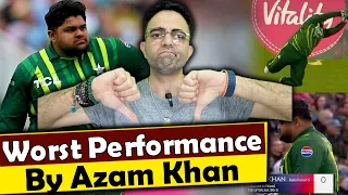 Azam Khan Drop 2 Important Catches. Bhai Gali Muhallay Main Khel Rhay ho Kaya ?