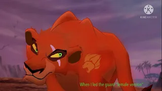 Lion guard - when I led the guard female girl version (scar) genderbend