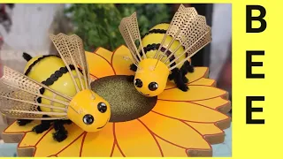 Honey Bee DIY Crafts Tutorial Spring Dollar Tree Decorations Crafting With Ollie