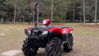 How to snorkel a Honda Foreman 520 (New Build!!!)