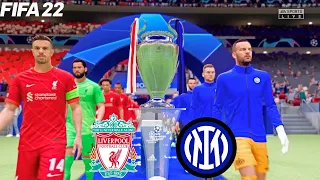 FIFA 22 | Liverpool vs Inter Milan - UEFA Champions League Final - Full Match & Gameplay