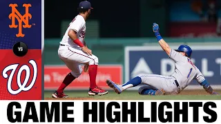 Mets vs. Nationals Game Highlights (8/3/22) | MLB Highlights