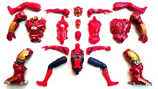 Building and Constructing Hulk Buster Vs Iron-man Vs Spiderman - Avengers