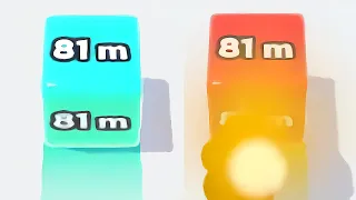 Jelly Run 2048 ((45 Lvl)) 81 MILLION Cube