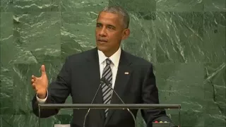 Obama Delivers Final Address to UN Gen. Assembly