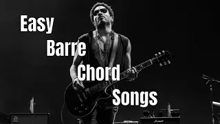 2 Easy Barre Chord Rock Songs