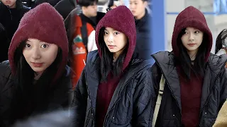 TWICE (Tzuyu) 트와이스 쯔위 입국 Arrival 직캠 [120FPS] | 인천공항 231224