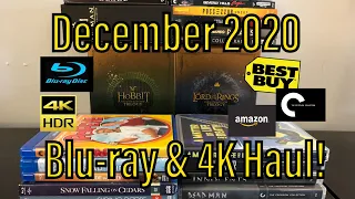 December 2020 Blu-ray & 4K Shopping Haul!
