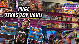 Huge Texas Toy Haul! Toy Hunting at The Retro Exchange Houston