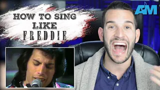 how to sing like FREDDIE MERCURY