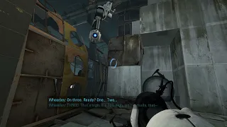 portal 2 - catching wheatley