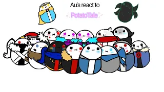 Sans au's react to PotatoTale (?)  • gacha club • original • read desc