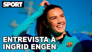 INGRID ENGEN 🗣️ "SUEÑO con GANAR la CHAMPIONS con el FC BARCELONA Y es lo que LE PIDO a 2023"