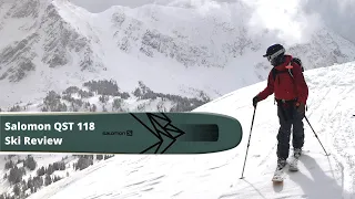 Review of Salomon QST 118 Skis with Dynafit Rotation 10 Bindings