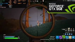 Fortnite : Chapter 5 Season 2 | GTX 950 2GB ( Performance / High / FullHD )