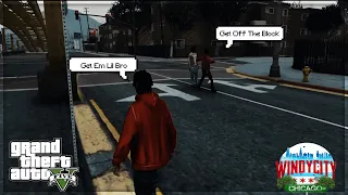 GTA RP | MY LIL BROTHER KICKED HIM OFF THE BLOCK🏃🏽‍♂️💨🏃🏽 | WINDY CITY RP