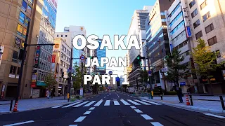 Osaka, Japan Part 1 - Driving Tour 4K