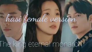Korean mix Hindi songs // the king eternal monarch //hasi ( female version)