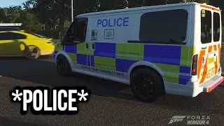 The Forza POLICE Are Active!!! | Logitech G29 Steering Wheel + Shifter Gameplay