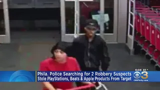 Police Searching For 2 Robbery Suspects Accused Of Stealing From Northeast Philadelphia Target Twice