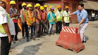 Training and awareness session on road safety