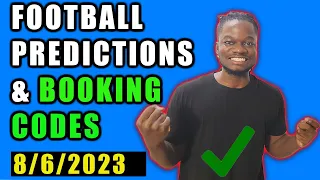 FOOTBALL PREDICTIONS TODAY 8/6/2023 SOCCER PREDICTIONS TODAY | BETTING TIPS, #footballpredictions