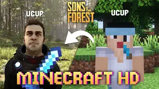 MINECRAFT TAPI VERSI HD ++ !! || Sons of The Forest Indonesia #1