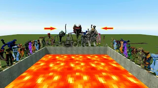 I SENT ALL POPPY PLAYTIME CHAPTER 3 CHARACTERS TO HELL in GMOD!