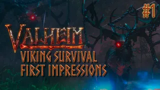 VALHEIM - First Impressions & First Boss