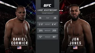 EA SPORTS UFC 2 |UFC 197 Daniel Cormier  VS Jon Jones 2 simulation