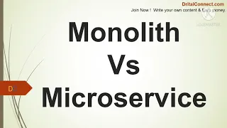 Monolith Vs Microservice Architecture