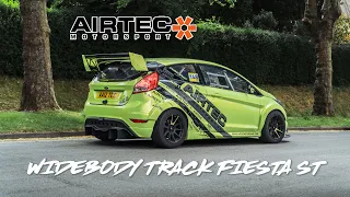 MK7 Fiesta ST Widebody by AIRTEC | Wasabi Green by Ghost Wraps