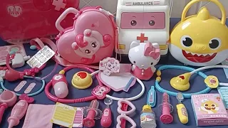 Hello Kitty Toys||19:29 Minutes Satisfying with Unboxing Cute Pink Ambulance Doctor Playset ASMR