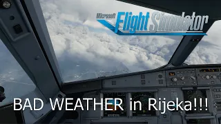 Bad Weather in Rijeka! LDRI | MSFS2020 | Fenix A320 | Nvidia RTX3070