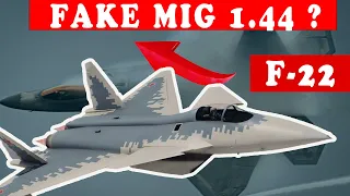 MiG 1.44 Is it a clone of the US F-22 Raptor? A new question.