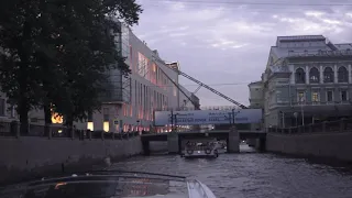 Санкт-Петербург - Реки и каналы. Белые ночи - Крюков канал. Видео - Александр Травин арТзаЛ