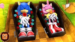 LA MUERTE DE SONIC Y AMY EN MINECRAFT *MUY TRISTE* 😭😢 | SONIC EN MINECRAFT LEON PICARON