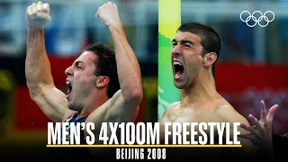 The Greatest Relay Race Ever? Men's 4x100 Freestyle Beijing 2008