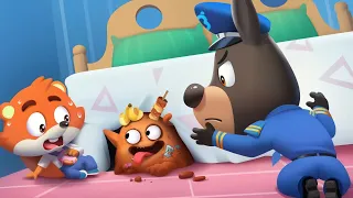Monster under the Bed | Good Habits for Preschoolers | Kids Cartoons | Sheriff Labrador