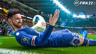 FIFA 22 - PSG vs Marseille | Ligue 1 21/22 Full Match PS5 | 4K Gameplay